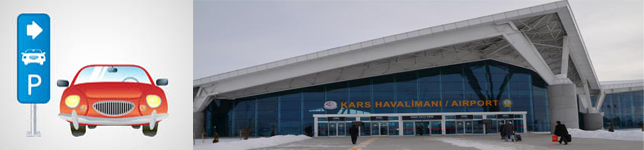 Kars Havalimanı Otopark ve Havalimanı Otopark ücretleri